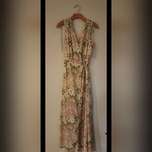 Floral Wrap Dress